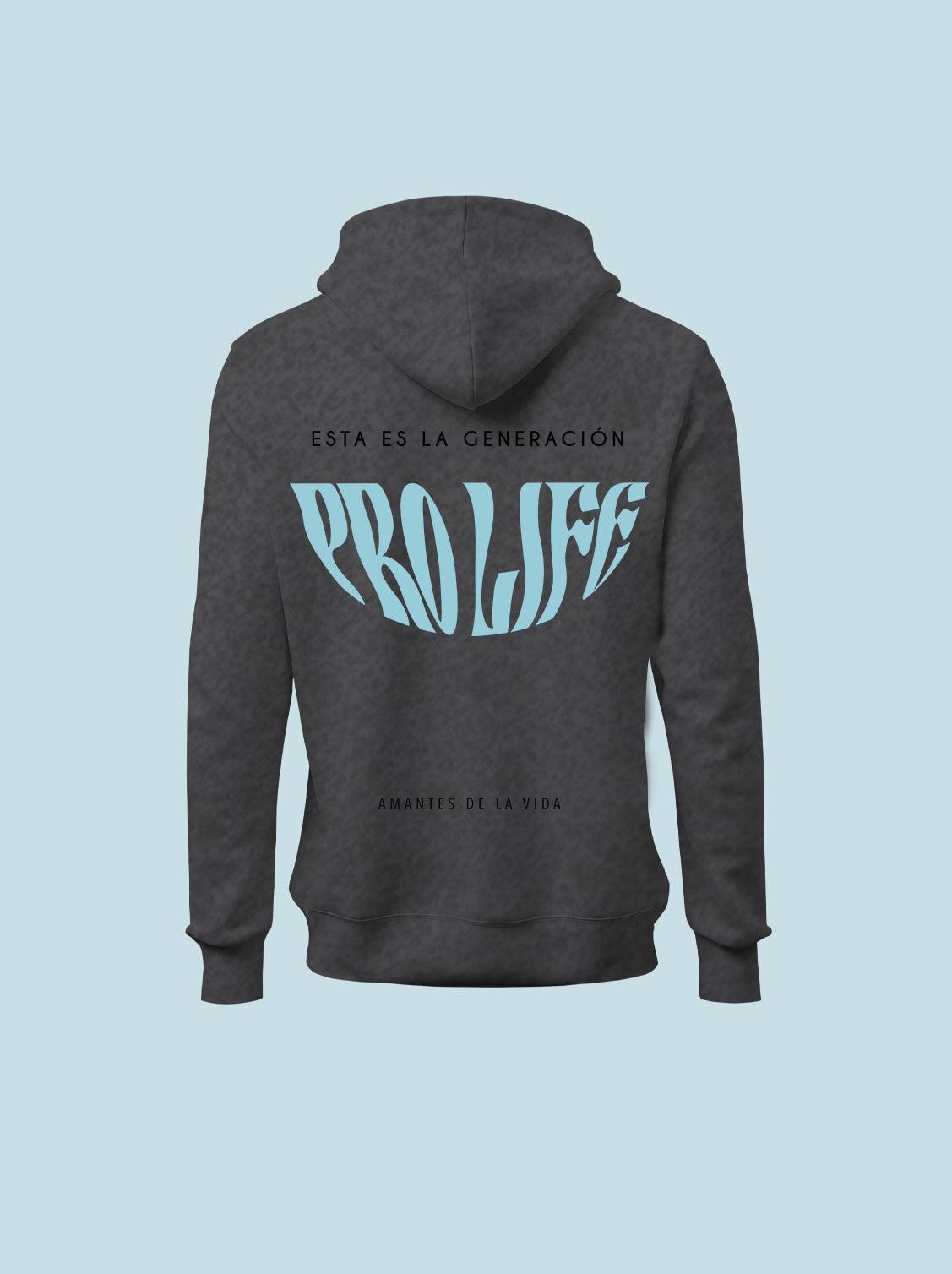 HOODIE ESTA ES LA GENERACIÓN PRO LIFE - UrbanHangers