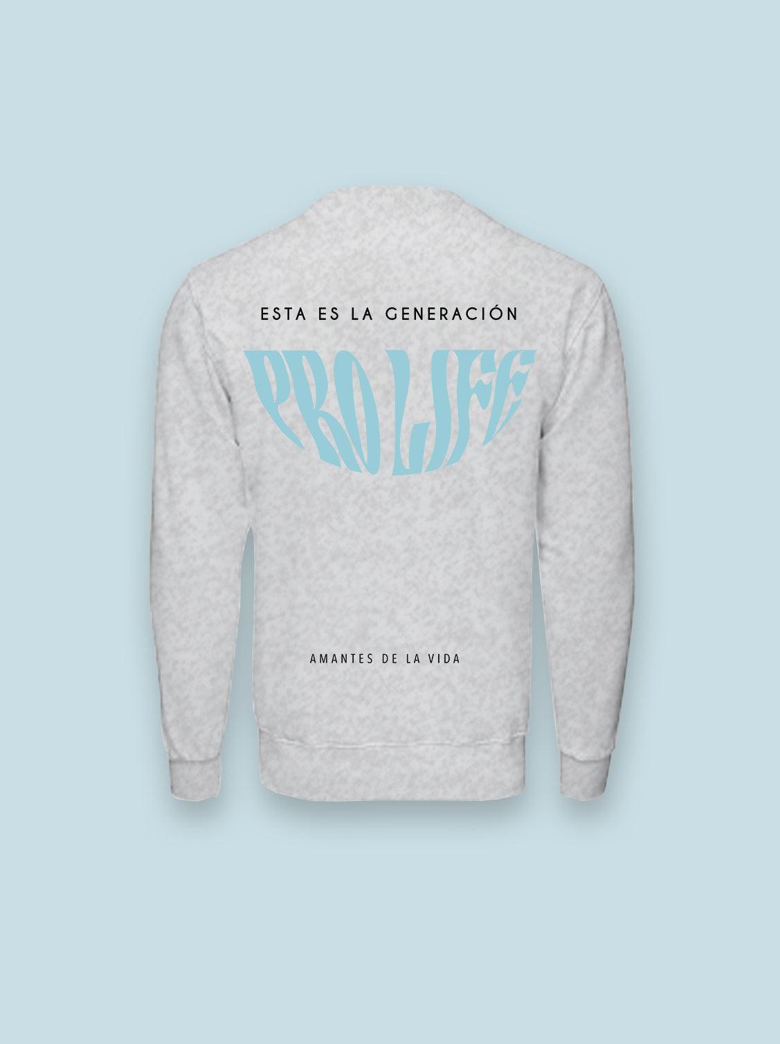 SUDADERA ESTA ES LA GENERACIÓN PRO LIFE - UrbanHangers
