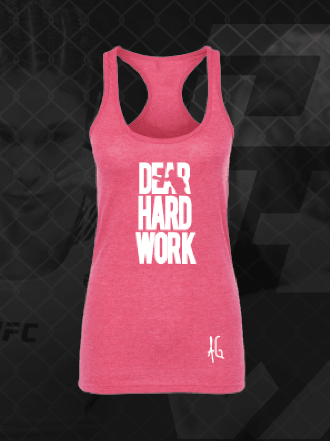 DEAR HARD WORK TANK TOP DAMA - UrbanHangers