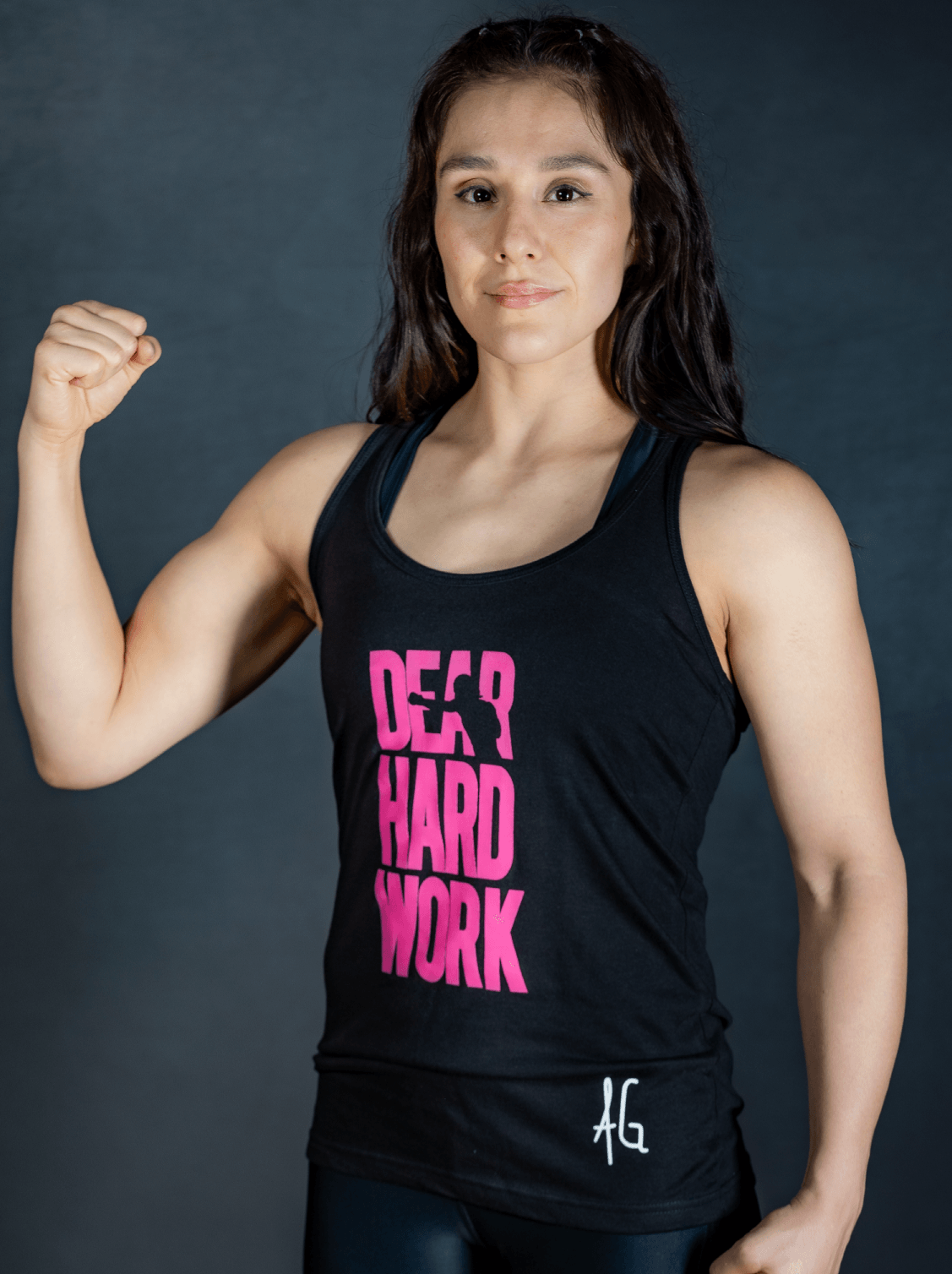 DEAR HARD WORK TANK TOP DAMA - UrbanHangers