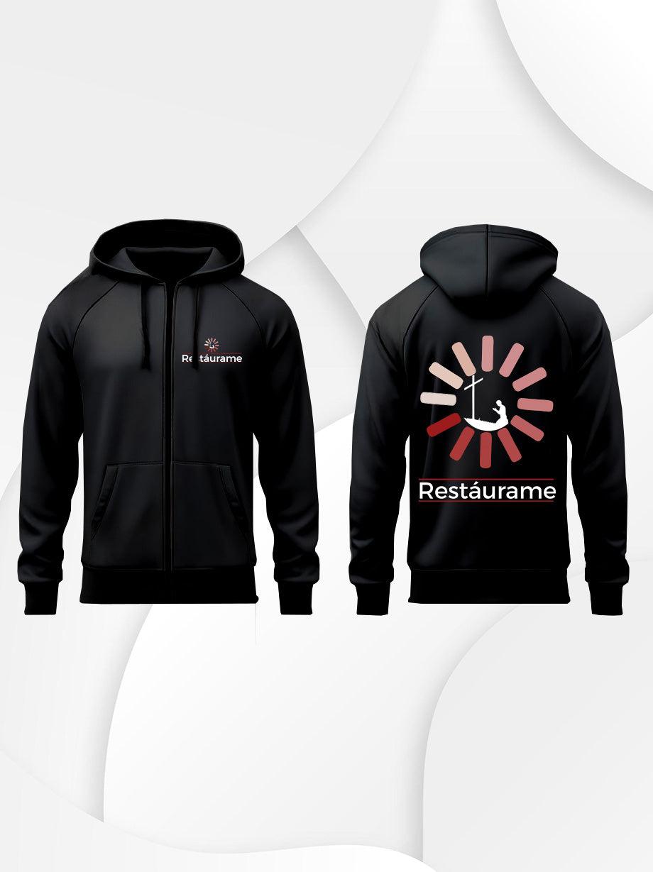 HOODIE CON CIERRE RESTAURAME - UrbanHangers