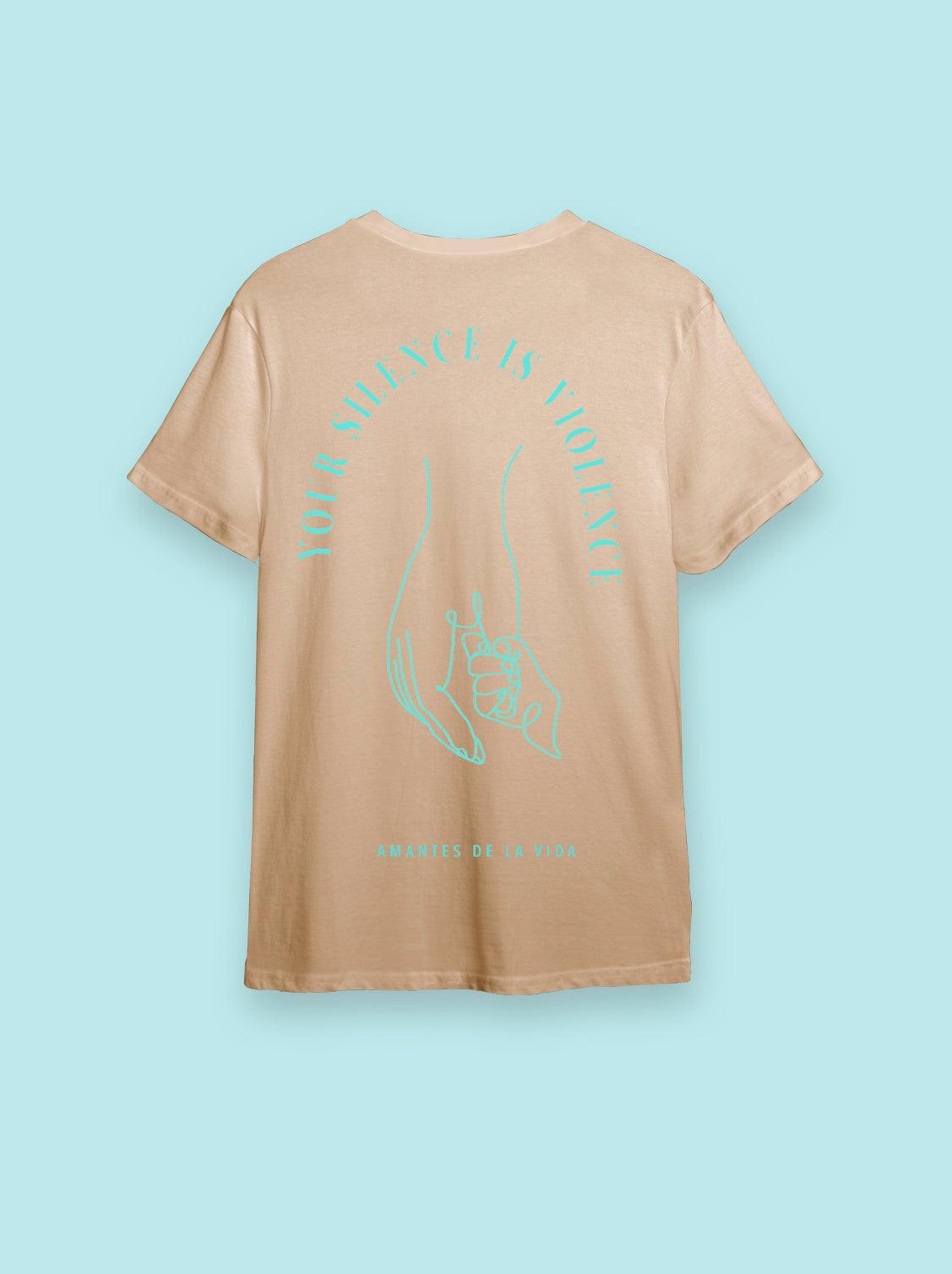 PLAYERA YOUR SILENCE IS VIOLENCE - UrbanHangers