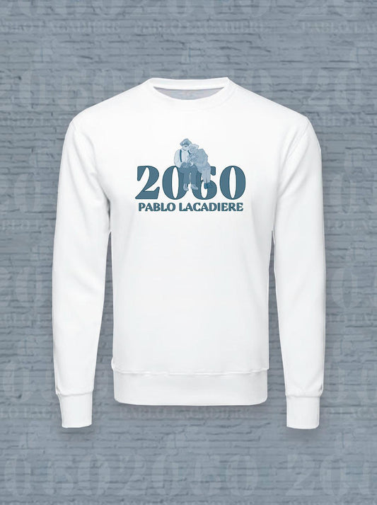 2060 SWEATSHIRT WHITE - UrbanHangers