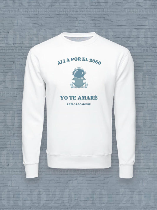 ASTRONAUTA LACADIERE SWEATSHIRT WHITE - UrbanHangers